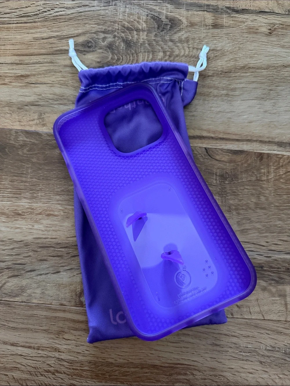 iPhone 15 pro max NEW Purple Loopy Phone Case